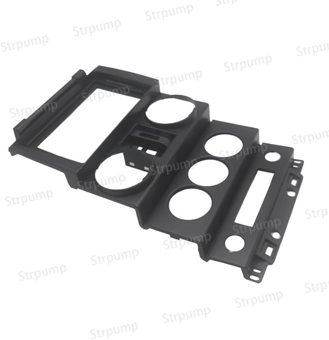 9''Car Radio Stereo Fascia Frame Dash Panel Trim Bezel for Jeep Wrangler 2008 09 10 4 Doors