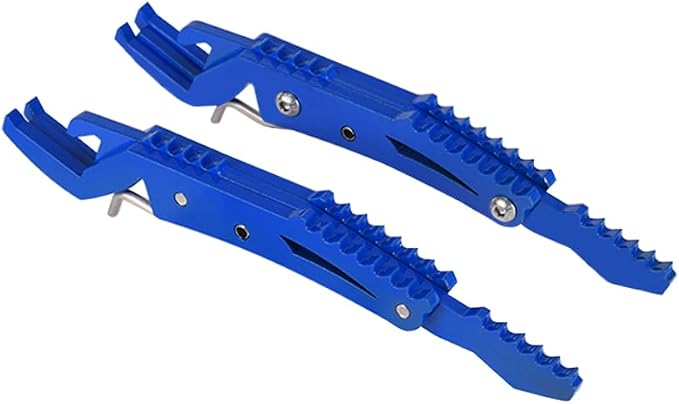 For Yamaha YZ 125 2013-2023 YZ250F YZ450F 08-23 YZ 250 YZ125 YZ250 YZ450 Motocross Passenger Foot Pegs Dirt Bike Off-road Rear Pedals Cross Country Rests 1 Pair