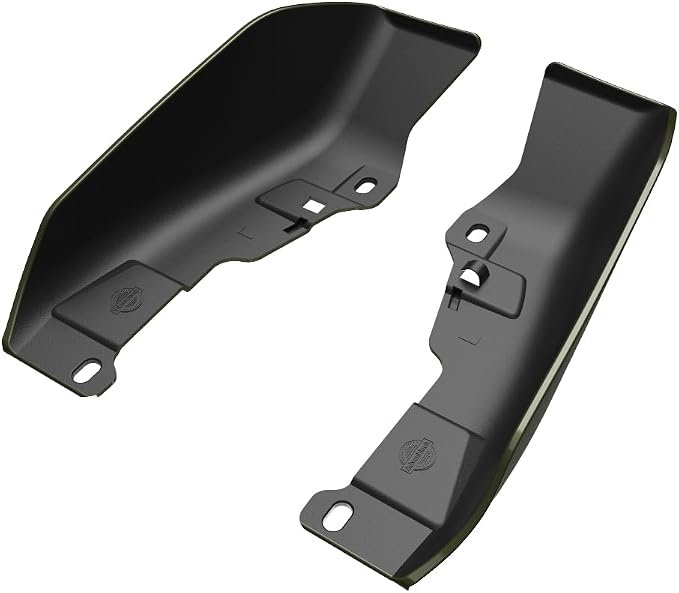 Advanblack 2026 Road Glide Mid Frame Air Deflector, Olive Steel Metallic Air Deflector Heat Shield Compatible with Harley Touring Street Glide, Road King, Electra Glide, 2009-2026