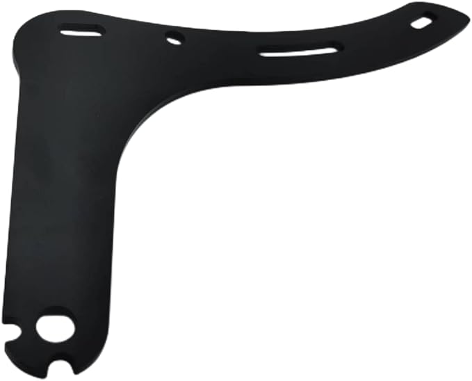 Adjustable Driver/Passenger Seat Backrest Component:Fixed Mounts For Honda Rabel 300 500 (Rabel 300/500 Matt Black)