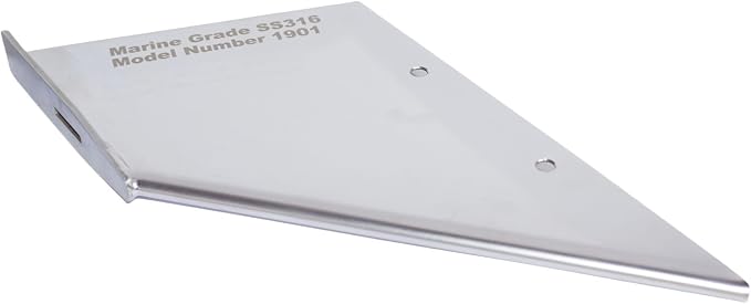35-SS615 SternDrive Skeg Protector Guard for MerCruiser Alpha 1 Gen 2 Motor | SeaSierra-5001 Lower Unit Skeg Cover, Damage Repair, Replace 27031, Marine Grade 316 Stainless Steel