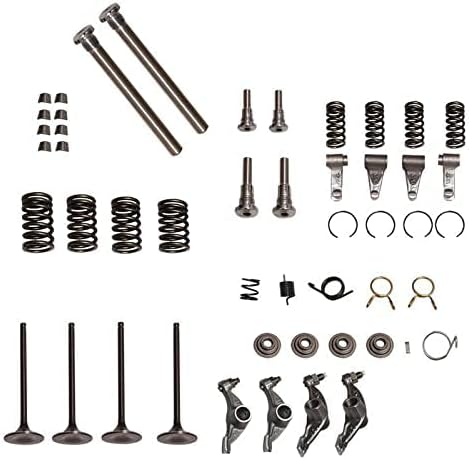 Cylinder Head Rebuild Intake Valve Repair Kit Replacement for Honda Sportrax 400 TRX400EX 2x4 1999-2008