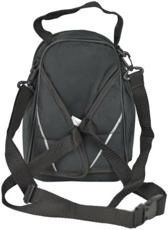 Small Magnetic Motorcycle Tank Bags Black with Cell Phone pocket