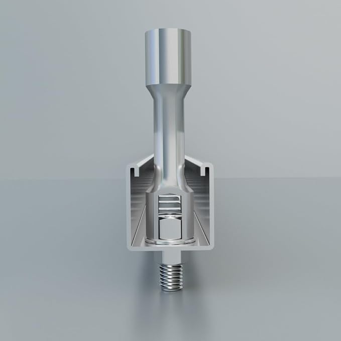 Socket 3/4" (19mm) for Strut Channel, Nut Driver 1/2" Drive Compatible with all 1-5/8" wide Strut Channels, suspension strut socket tool (4 PACK)