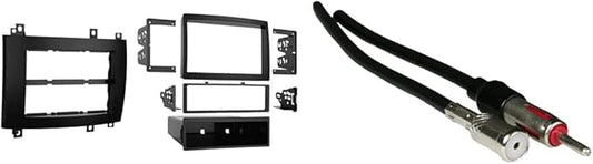 Metra 99-2006 Installation Kit for Select 2003-2006 Cadillac CTS/SRX Vehicles & 40-VW10 Factory Antenna to Aftermarket Radio Adapter for Select 1988-Up Audi/BMW/Mercedes/Smart Vehicles, Accessory