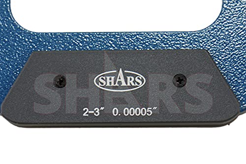 Shars 2-3"/50-75mm Solid Metal Frame Electronic Outside Micrometer 303-2465 P