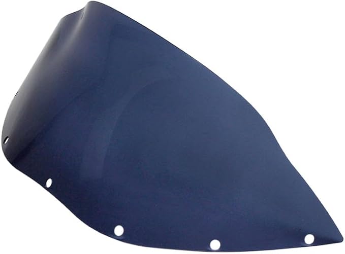 POWER JAMES PMMA Ink Blue Dark Blue Windshield Windscreen,Compatible with Harley Davidson Street Bob, Super Glide, Low Rider, Road King with FXRT Out Fairing