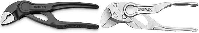 KNIPEX Tools Cobra XS Water Pump Pliers(87 00 100), 4-Inch and Pliers Wrench XS