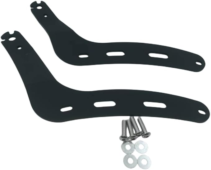 Adjustable Driver/Passenger Seat Backrest Component:Fixed Mounts (Indian Cheif Bobber(Black))