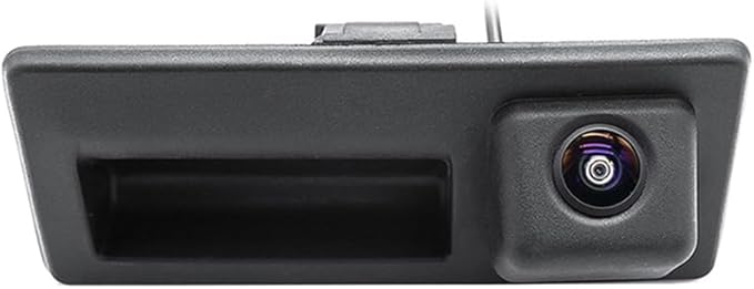 AHD/CVBS Car Rear View Camera's Fisheye Trunk Handle Camera with RCA Cable & Vehicle-Camera for Audi A4 A4L A8 A8L Q3 A5 Q5 S5 / Volkswagen VW Passat Lingyu Lavida Tiguan Touareg (CVBS)