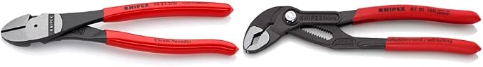 KNIPEX Tools Diagonal Cutters and Cobra Pliers Bundle