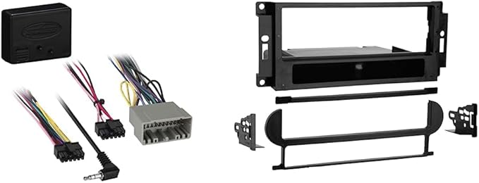 AXXESS Metra Car Stereo Installation Bundle with Chrysler/Dodge/Jeep Dash Kit + Harness