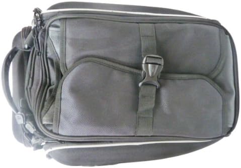 1Storm New Motorcycle Waterproof Saddle Bag Tank Bag Black with Magnetic Mounting