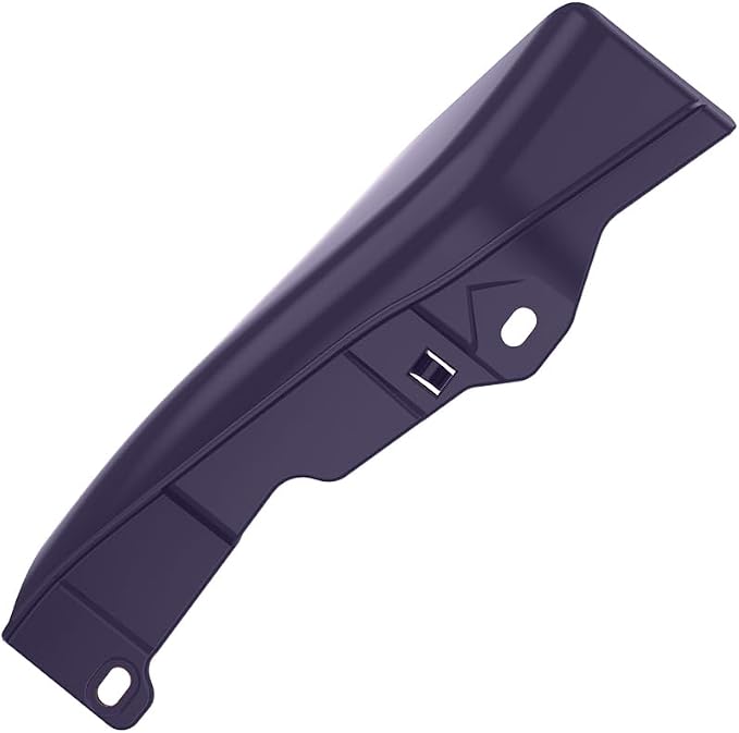 Color - Matched Mid Frame Air Deflectors Heat Shield, Perfectly Fit for Harley Touring Models 2009-2026 Purple Abyss Denim