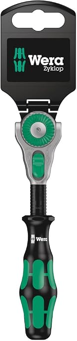 WERA - Zyklop 8000A Ratchet 1/4In Drive 152Mm Carded