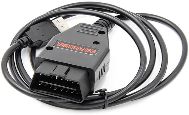 Galletto 1260 OBD2 to USB Cable Code Reader for Diesel and Petrol Cars,Compatible with Toyota/Honda/Ford/GM/Fiat/Porsche Vehicles ECUs Diagnostic Scanner Tool, Work with Windows 32-bit System