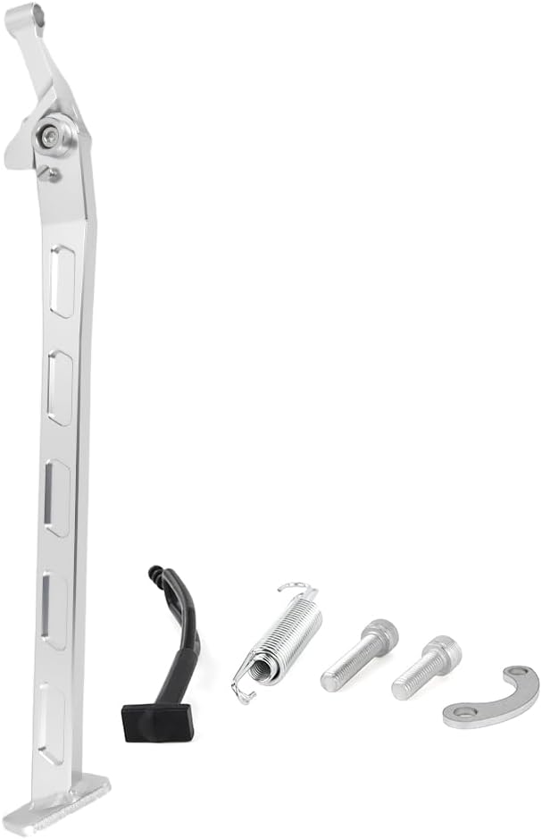 Dirt Bike Side Stand Kickstand Compatible with Stark Varg MX & EX | Aluminum, Parking Support Leg, Large Footpad