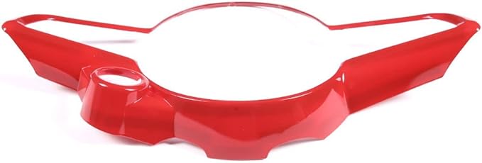 TOYCIDFG Car Steering Wheel Frame Trim Cover Compatible with Alfa Romeo Giulia Stelvio 2020 2021 2022 Interior Accessories ABS Inner Decoration (Sport Red)