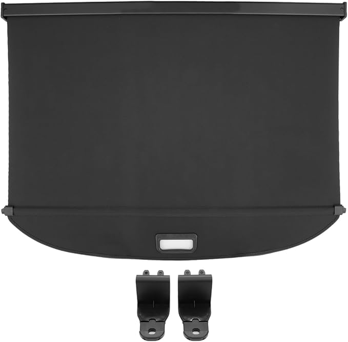 Powerty Cargo Cover for 2018-2024 Nissan Kicks Accessories Trunk Cover Retractable Trunk Shielding Shade Cargo Luggage Cover Withstand The Load