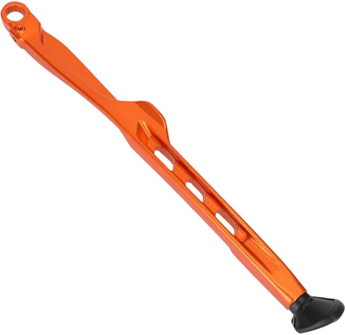 Dirt Bike Kickstand Side Stand Support Stand with Springs 2024 Style for XC EXC EXC-F TE TX FE EX EC ES 125 150 250 300 350 450 500 2023-2024-Orange