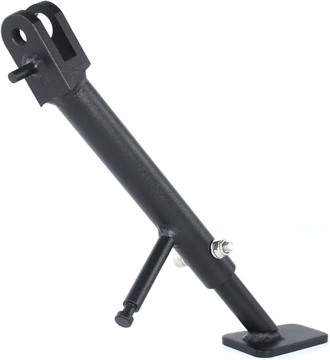 Xitomer 0-3 inch Motorcycle Adjustable Kickstand Fit for 2026 Ninja 500 NINJA e-1 ABS/Z e-1 ABS/Ninja 500 Z500 2024-2026 / Ninja 400 Ex400 2018-2024, Motorcycle Adjustable Side Stand
