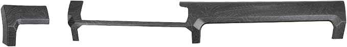 Dashboard Cover for Toyota 4Runner 2025 2026 Interior Accessories 8inch&14inch Display Center Consoles ABS Frame Trim (Black Wood, Dashboard Cover for 4Runner)