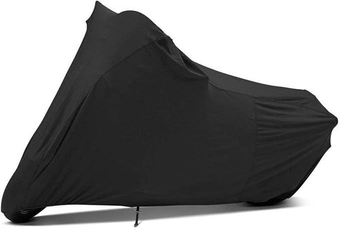 WinPower Indoor Motorcycle Cover Stretch Elastic Dustproof Covers for Motorbikes, 104 x 41 x 49 inches