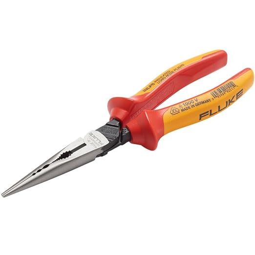 Fluke - INLP8 Insulated Long Nose/w Side Cutter and Gripping Zones, 1000V