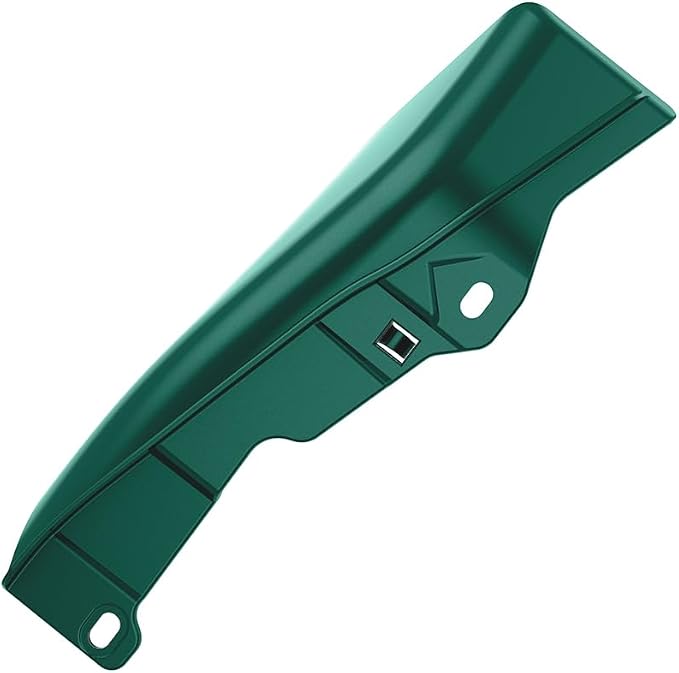 Color - Matched Mid Frame Air Deflectors Heat Shield, Perfectly Fit for Harley Touring Models Alpine Green