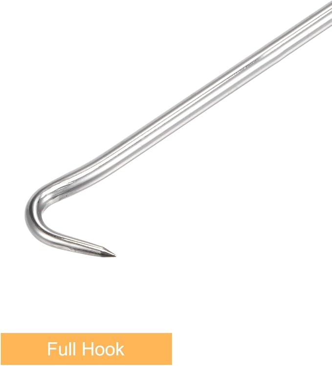 uxcell Full Hook Pick 9.84" Puller Remover Removal Tool for Oil Seal/O-rings, Gasket, Hose 2Pcs