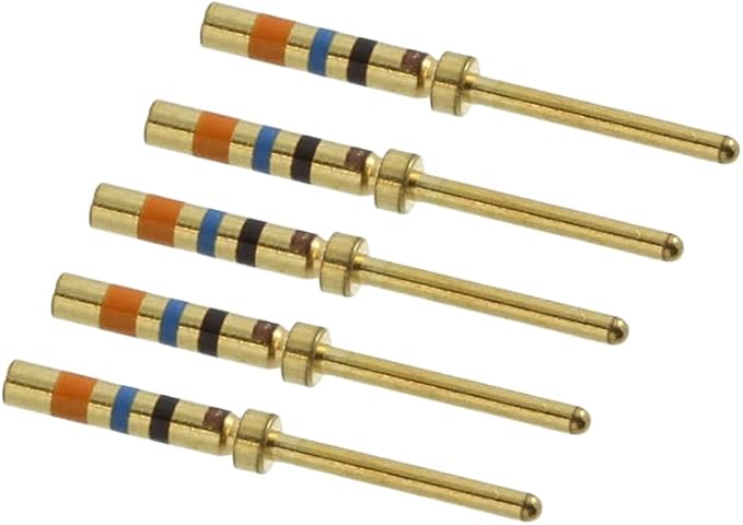 CONTACT PIN 22-28AWG CRIMP GOLD (5-pack)