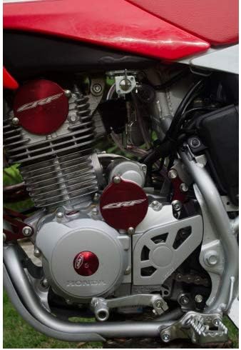 FXCNC Racing Aluminum Dirt Bike Engine Guards Kit Personaliza Set Protector Compatible with Honda CRF230 Motorcycle Accessories