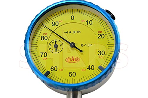 Shars 1" High Precision Dial Indicator, .001" Graduation 303-3111Y !]