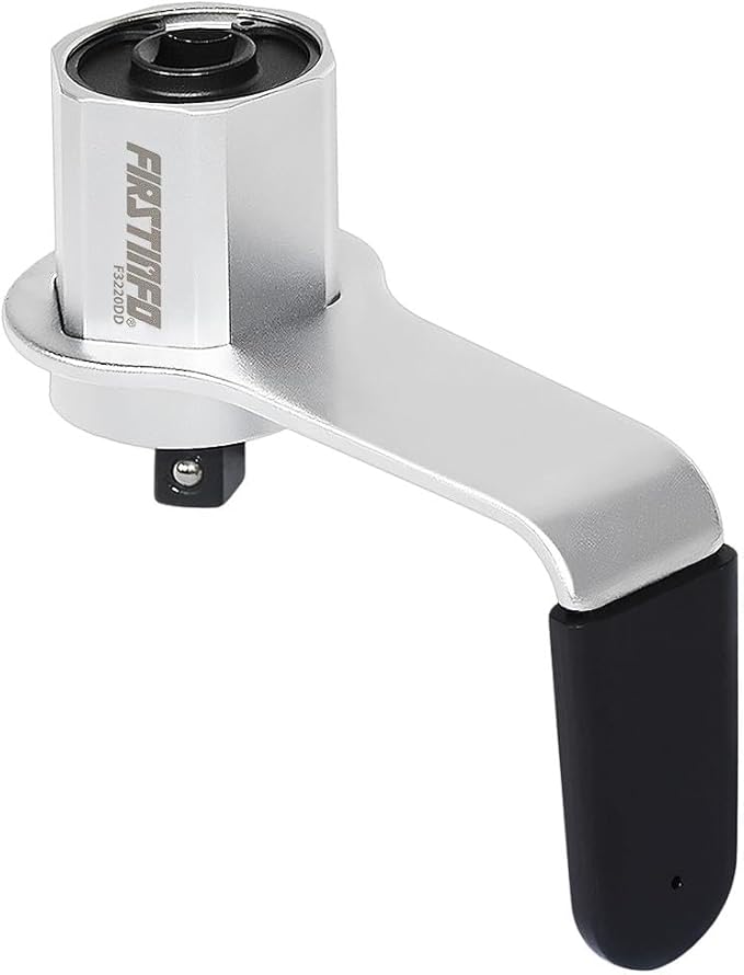 FIRSTINFO 3.4:1 Compact Torque Multiplier Wrench 600 Nm (443 ft-lbs) | 1/2" Drive Male to Female Adapter, Labor Saving Tool for Lug Nut, Easy Tire Change, F3220DD