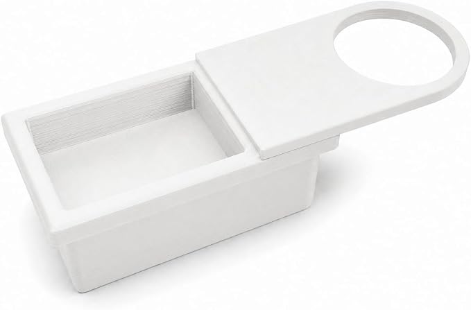 SplashNColor Ashtray Cup Holder for Porsche 924 924S 944 – Center Console Drop-in Insert | No Modification Required | Classic Sports Car Interior Drink Storage Accessory