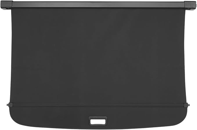 Powerty Retractable Cargo Cover for 2024-2026 Lincoln Nautilus-Canvas Texture Trunk Cover Privacy Screen Rear Security Shade for Nautilus Accessories