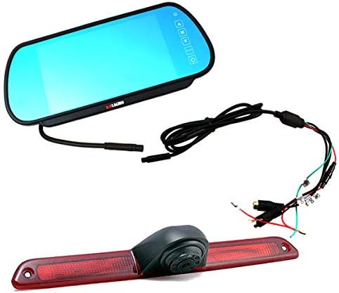 Sprinter Brake Light Backup Camera Compatible with Dodge Benz Sprinter W906 /V W Crafter Vans (with Monitor)