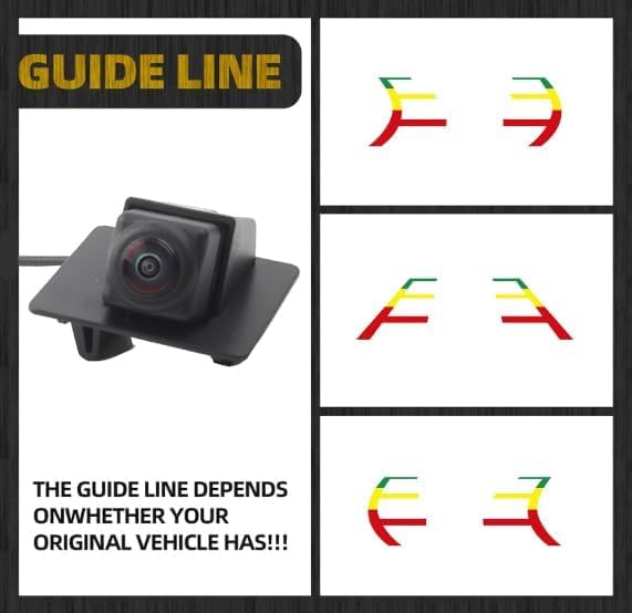 Dasbecan Backup Rear View Camera with Bracket Compatible with Chevrolet Malibu 2023-2024 1.5L 4Cyl, Reverse Parking Assist, Backup Camera Installation Monitor Systems Replaces# 84543080