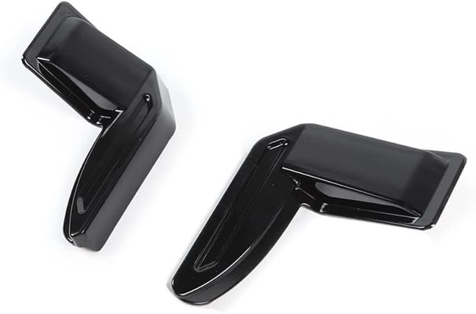 YOCTM 2-PACK ABS Rear Windshield Heating Wire Protection Cover Compatible with Suzuki Jimny 2019 2020 2021 2022 2023 2024 2025 JB64 JB74W Black Protector Cover Trim (Black)