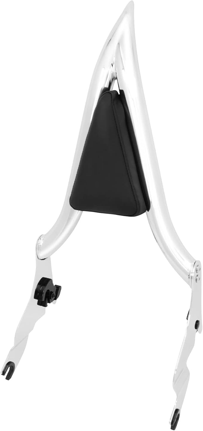 2009-2025 Sissy Bar Backrest, Detachable Passenger Backetst Sissy Bar Fit for Harley Touring Street Glide Road Glide Road King Electra Glide Chrome