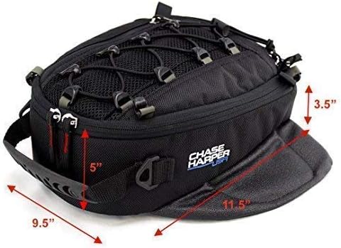 Chase Harper USA 450M Magnetic Tank Bag - RED LINE Fanny Pack Combo