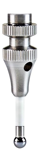 Ceramic Probe Tip Long 3 mm for 3D Testers | Fits TSCHORN 3D Testers and Accusize SAVEplus 4920-1263, Excludes DREHplus; Approx. 27 mm Long, 4916-3003