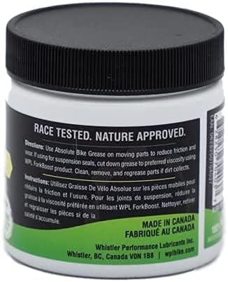 WPL Absolute Bicycle Grease - All-Purpose Bike Grease and Lube for Pedals, Forks, Chains, and Wheel Bearings