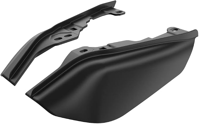 Advanblack 2024 RG Mid Frame Air Deflectors Compatible for Harley Touring Street Glide, Road King, Electra Glide, 2009-2025(Fast Johnnie)