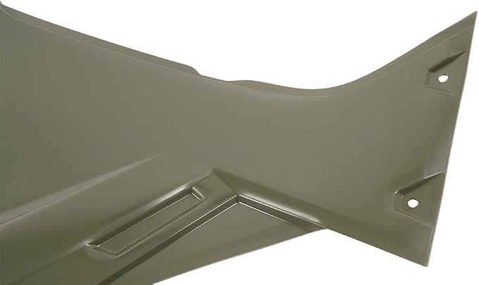 ALMULOO Left Side Cover Compatible with 2014-2024 Polaris Sportsman 570 450 EFI H.O. ETX Models Plastic Green Replacement for 5450521-498