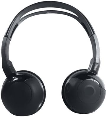Pilot Odyssey Wireless DVD Headphones For 2006-2021 Model Years - Over Ear Headphones with Passive Noise Cancellation - IR Music Headphones with Automatic Shutoff for Rear Seat Entertainment – Black