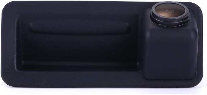HD IP68 1280Pixels Auto Car Van 170° Trunk Handle Button Tail Gate Rear View Reversing Backup Camera Parking Aids System Compatible with Ford Mondeo/Fiesta/S-Max/Focus 2C 3C/Range Rover/Freelander 2