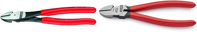 KNIPEX High Leverage Diagonal Cutters (7401200) and Diagonal Cut