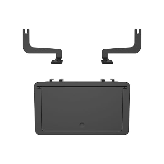 Trash Can Compatible with 2019-2026 Chevy Silverado 1500 ZR2 Crew Cab Trash Bin Car Garbage Can Storage Organizer Replacement for 2019-2026 Chevy Silverado Accessories