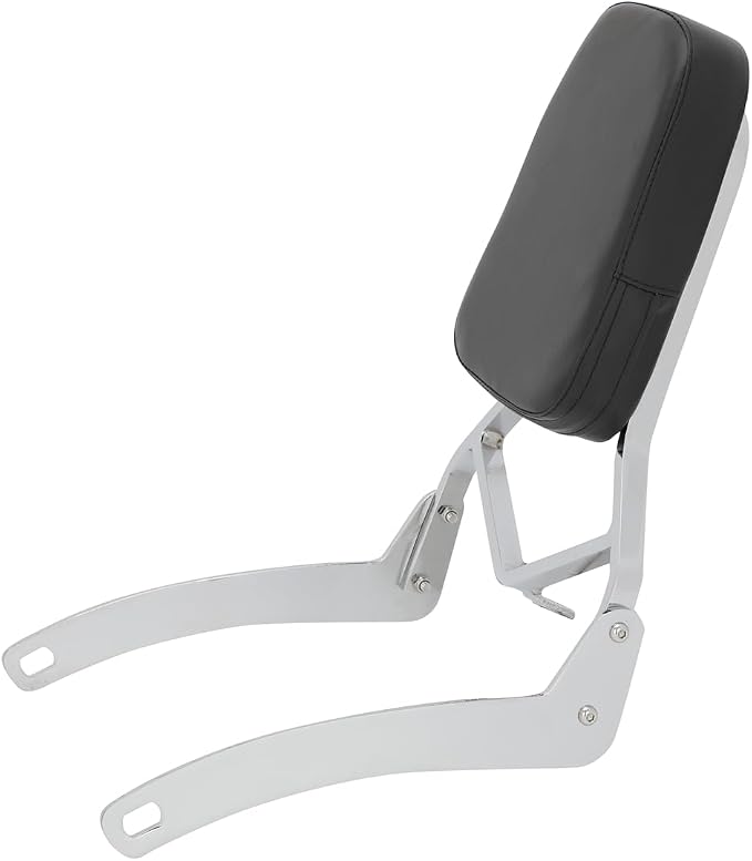 Passenger Sissy Bar Rear Backrest for Yamaha Virago 250 XV250 1988-2007 / Virago 125 XV125 1989-2011, Chrome